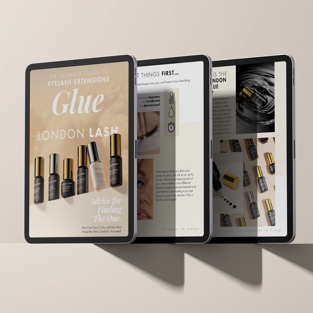 Ebook : Le guide ultime de la colle pour extensions de cils